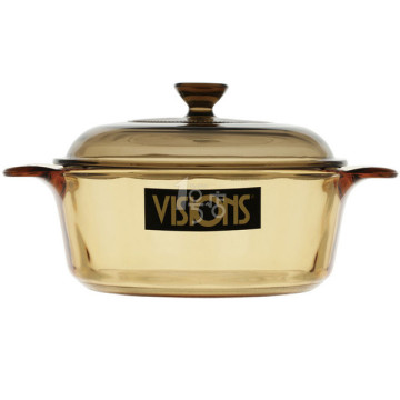 VISIONS 康宁 VS-12 晶彩透明汤锅 1.25L  159元（239-80）