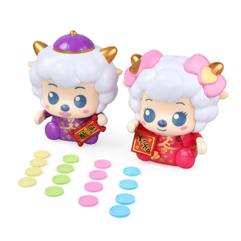 AUBY 澳贝 喜羊羊与灰太狼 465406 羊羊音乐投币套装19.9元