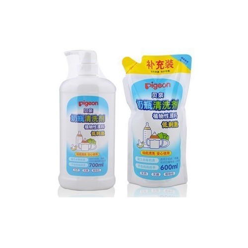 Pigeon 贝亲 PL156 奶瓶清洗剂（700ml+600ml）40.9元