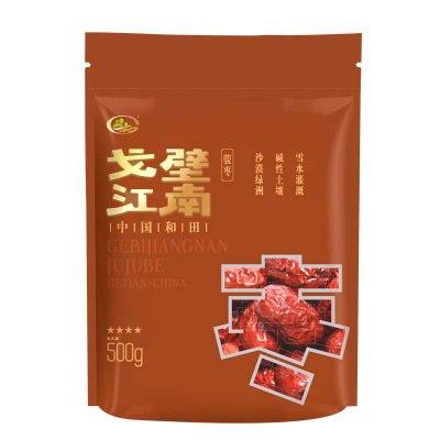 折9.3元/袋！戈壁江 南和田御枣4星500g*3袋  27.9元