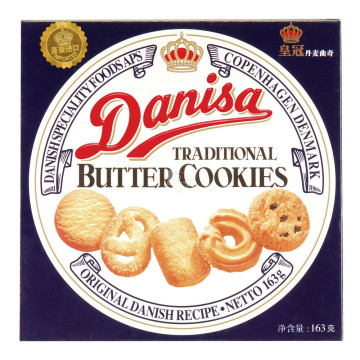 好友拼单！Danisa 丹麦皇冠 饼干 163g 印尼进口 折6元（11.9，满399-200）