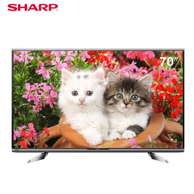 限地区：SHARP 夏普 LCD-70LX960A 70英寸LED液晶电视  10999元包邮