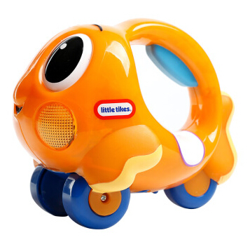 单品5折！little tikes 小泰克 音乐启智玩具欢乐小丑鱼（橙色） 639739