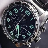 Seiko 精工 SSC229 太阳能不锈钢男士腕表 $159.71（约1051元）