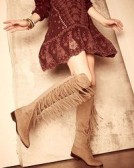 STUART WEITZMAN 斯图尔特·韦茨曼 Mane 女士高筒靴（酒红色) $296.76（约1884元）