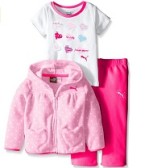 【美亚直邮】PUMA 彪马女童三件套 $12.53 （约81元）