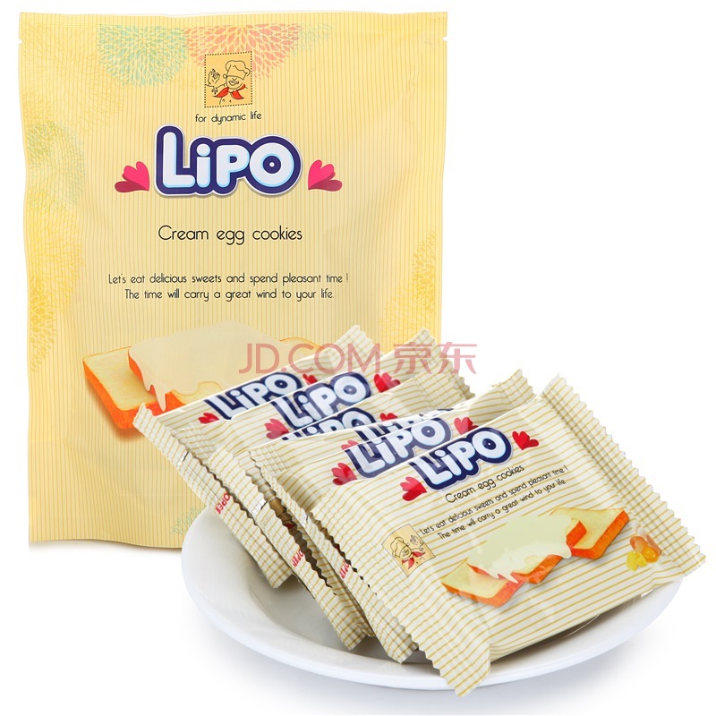 越南进口 Lipo 利葡黄油味面包干129g  折6.75元（13.5元，满99-50后）