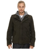 白菜来啦！Levi's 李维斯水洗棉带连帽厚夹克 $29.99（约190元）