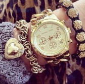 【美亚直邮】王菲同款！Michael Kors MK3131 金色手链缠绕式石英女表 $149.99（约987元）
