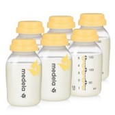 Medela 美德乐 婴儿储奶瓶 150ml*6个 $11.99（约79元）