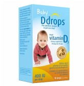 Ddrops 婴儿维生素D3滴剂400 IU  $14.99+满$45享额外8.5折