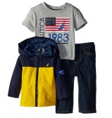 【美亚直邮】Nautica 诺帝卡 男宝宝3件套 $14.08（约92元）