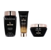 Kérastase 黑钻鱼子酱洗护+发膜 £55.53（约533元）赠美妆袋+洗护小套装！