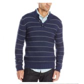 凑单品：Levi's 李维斯 Chambers Striped 男士条纹毛衣 $10.24起（约67元）