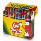 凑单好物！Crayola 绘儿乐64支装蜡笔 $2.99（约19元）
