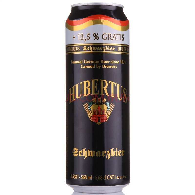 Hubertus 狩猎神 黑啤酒 568ml/听  3元（限购1件）