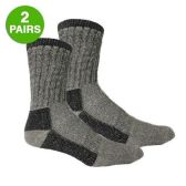白菜好物 Merino Wool 两双装男款美利奴羊毛袜 $4.99（约32元）