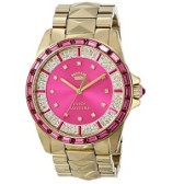 Juicy Couture 橘滋 1901131 Stella 玫红金女士腕表 $170.97（约1115元）