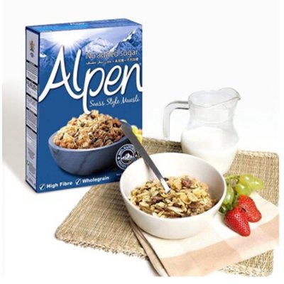Alpen欧倍 瑞士风味燕麦干果早餐麦片  560g  19.9元