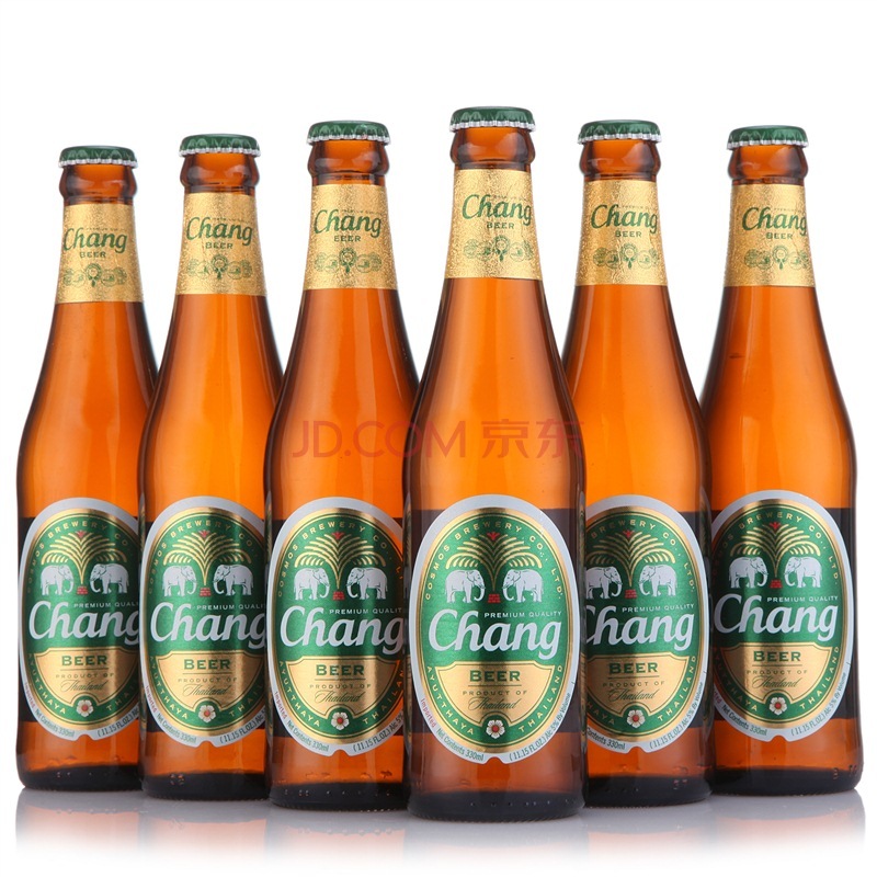 Chang 象牌 泰国 进口啤酒 330ml*6瓶 29.9元