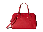 额外9折！COACH Pebbled Nolita Satchel 喜庆大红色手袋 $212.39（约1380元）