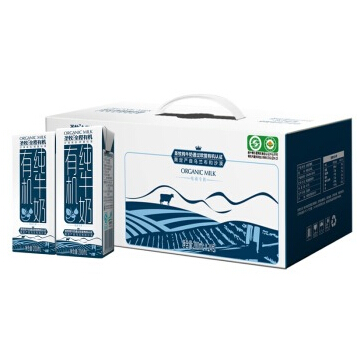 圣牧 全程有机纯牛奶 电商装 200ml*24盒/箱