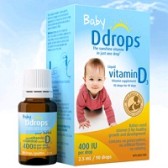 Ddrops Baby Vitamin D3  婴儿维生素D3滴剂400 IU  $14.99(约98元)