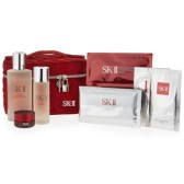 SK-II 神仙水75ml+眼霜正装+嫩肤清莹露150ml+面膜4片+化妆包+尼曼手袋+8件小样=$295（约1918元）