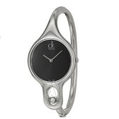 CALVIN KLEIN K1N22102 女款优雅手镯式石英腕表 降至$75(约478元)