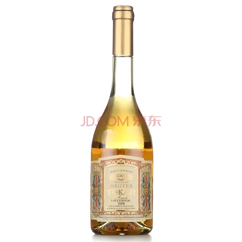 移动端：Chateau Megyer 美亚庄园 Tokaji Aszú 托卡伊奥苏甜酒（贵腐酒）5筐 2008年份 500ml