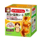 日本亚马逊：Kao 花王 蒸汽温热贴 16枚 1145日元（约63元）