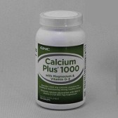 GNC Calcium Plus® 1000 钙镁维生素D 180粒 3件$25(约163元)