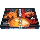 北海道拉面 蟹味酱油味2包+扇贝味噌味2包 1080日元（约63元）