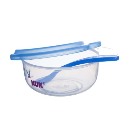 好价再来！NUK  宝宝碗勺餐具套    19.9元