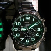 Seiko 精工 SSC231 男士太阳能运动腕表 $161.69（约1050元）