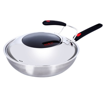 拼单新低！COOKER KING  炊大皇 30cm无油烟不粘炒锅CKNG6430C  折79.5元（159,199-100）