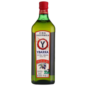 西班牙进口：YBARRA 亿芭利 特级初榨橄榄油 1L/瓶  折30元（59.9元，199-100）