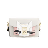 新款！Karl Lagerfeld 老佛爷超萌猫咪单肩包 £252（约2323元）