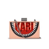 超萌新款！Karl Lagerfeld 卡尔·拉格斐西瓜手拿包 £90（约835元）