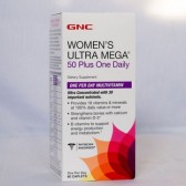 GNC 50岁以上女性综合维生素60粒 3件$25(约162元)