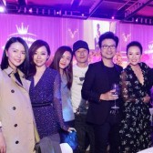 张靓颖出席章子怡宝宝百日宴同款 Carven 紫罗兰褶皱印花裙到货 $950（约6175元）