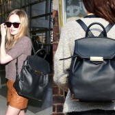 kate bosworth同款Alexander Wang Prisma酒红双肩包8折 $876（约5694元）