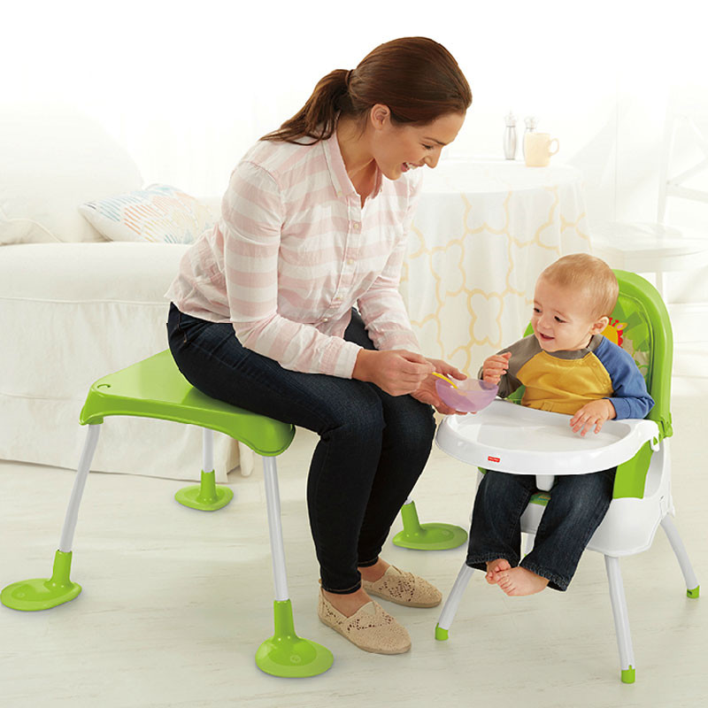 Fisher Price 费雪 CBW04四合一高餐椅 319.6元包邮（799元，下单4折）