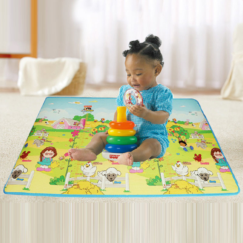 Fisher-Price 费雪 BMF19 加厚单面宝宝爬行垫139.6元（349元， 4折）