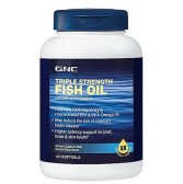 GNC Triple Strength Fish Oil 三倍强效深海鱼油120粒 $14.99(约97元)