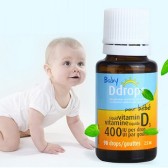 Ddrops 婴儿维生素D3滴剂400IU 2.5ml $12.15(约79元)