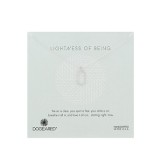 Dogeared Lightness Of Being Air 银色镂空六角型锁骨链 $31.49（约205元）