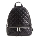 5折！MICHAEL Michael Kors 黑色菱格小羊皮双肩包 $178.98（约1164元）