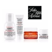 Saks Fifth Avenue：Kiehl's 满$85送高保湿系列3件套+蔓越莓美白面膜15g【叠加】满$125送tote包
