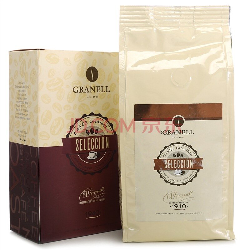 西班牙进口！GRANELL 可莱纳精选咖啡豆500g   折34.5元（69元，买一送一）